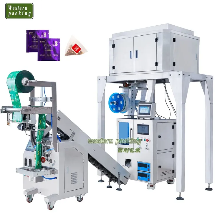Tējas paciņu iepakojuma mašīna