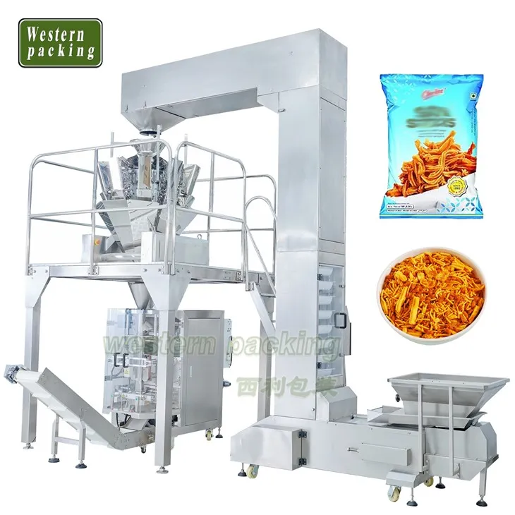 Z tipa kausa konveijera kafijas pupiņu iepakošanas mašīna