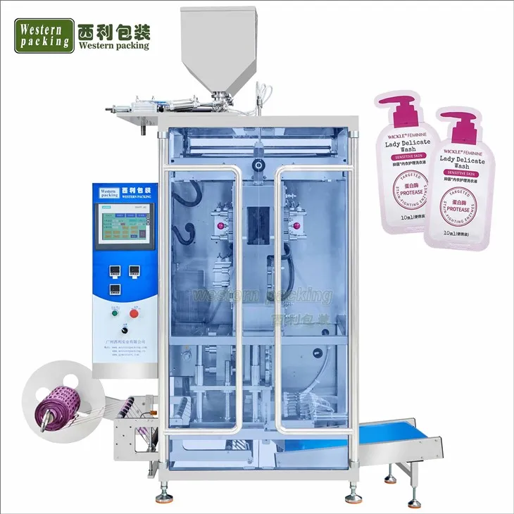 Pudeles formas maisiņu iesaiņošanas mašīna