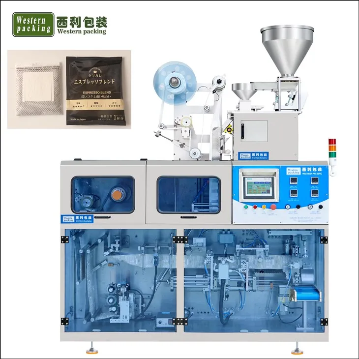 Kafijas maisiņu iepakošanas mašīna