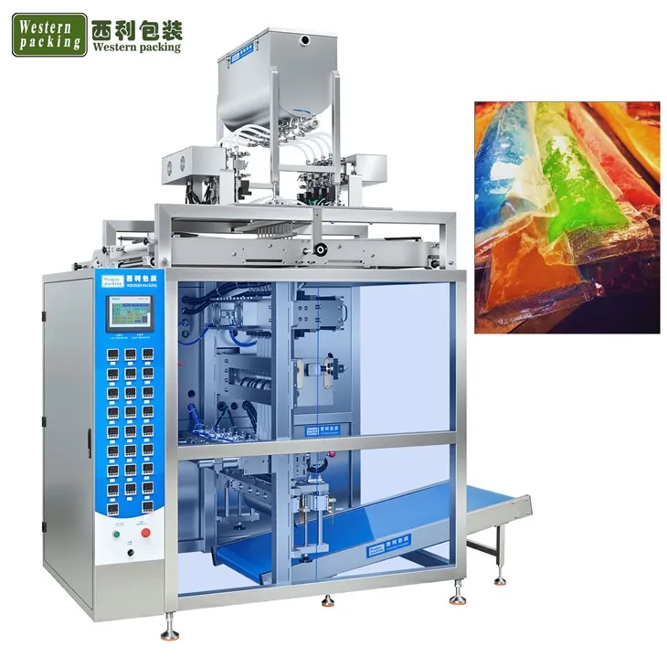 Multilane Jelly Stick iepakošanas mašīna