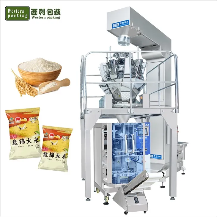 Vertikālā maisiņu iepakošanas mašīna